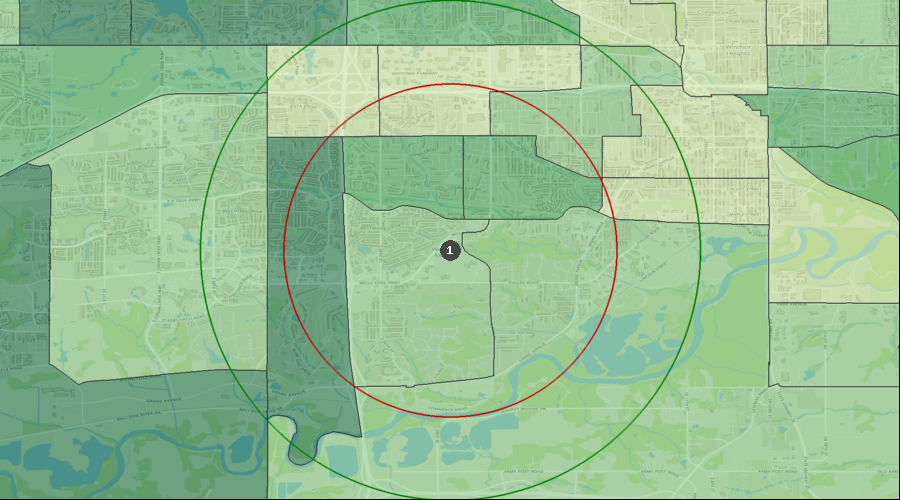 West Des Moines, Iowa - Median Household Income by Census Tract